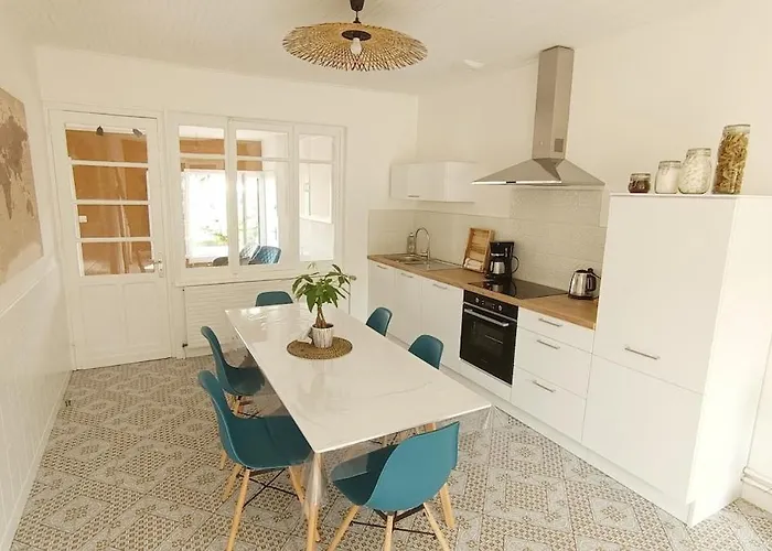 別荘 Agreable Maison Avec Jardin A 100m De La Berck